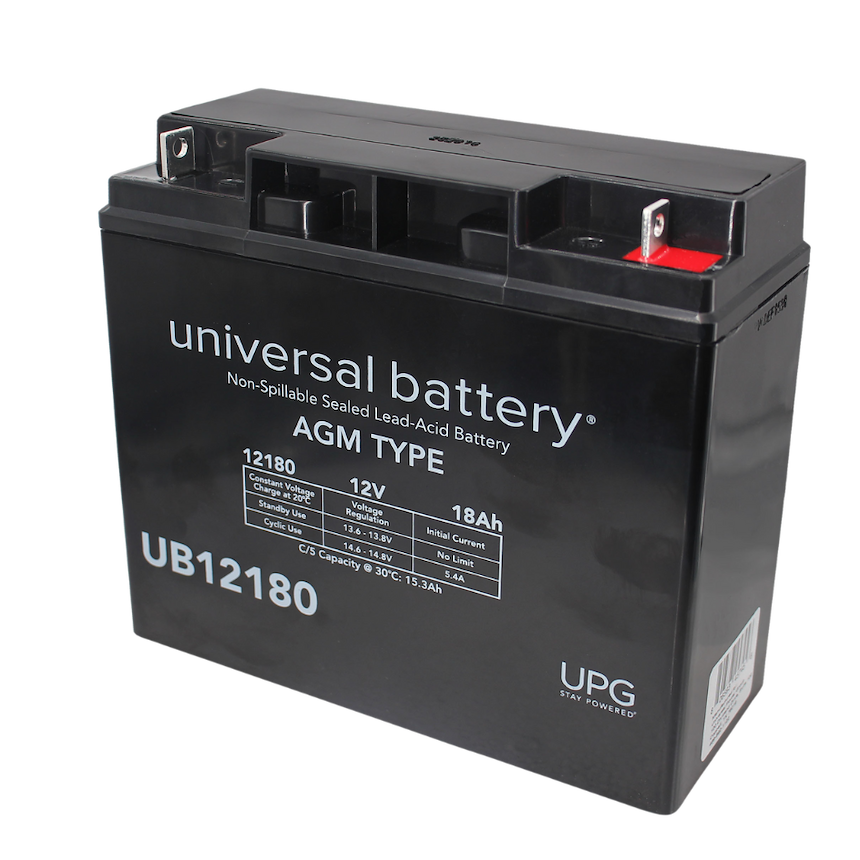 UPG 12V 18AH sealed lead acid battery