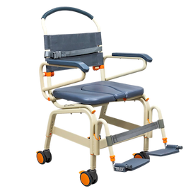 SolutionBased ShowerBuddy Bariatric Rehab Shower Commode Chair