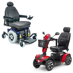 Heavy Duty Power Wheelchairs & Scooters